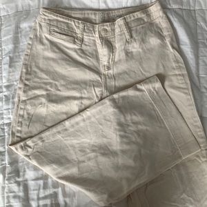 A New Day cream colored wide legged pant